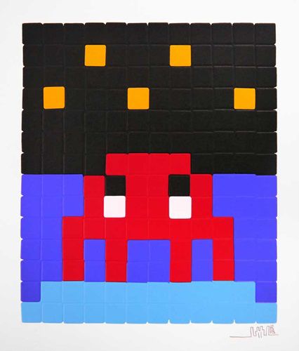 Invader, Space One (Red)