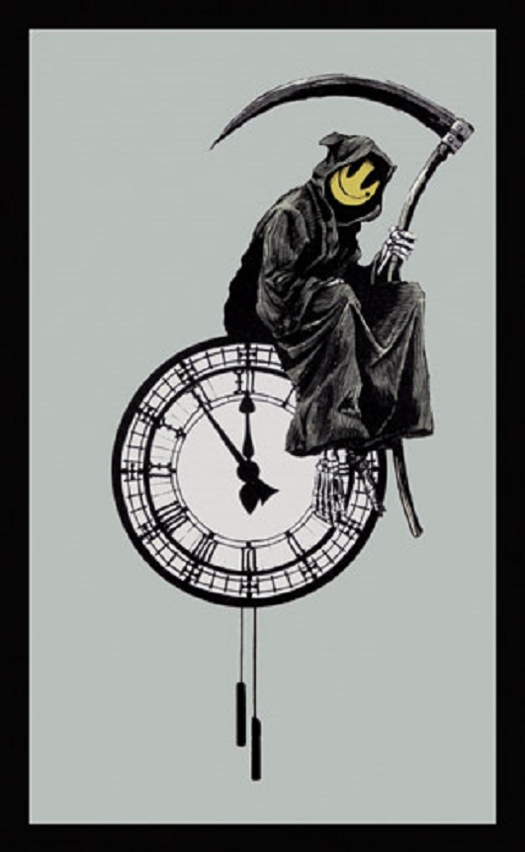 Banksy, Grin Reaper, 2005