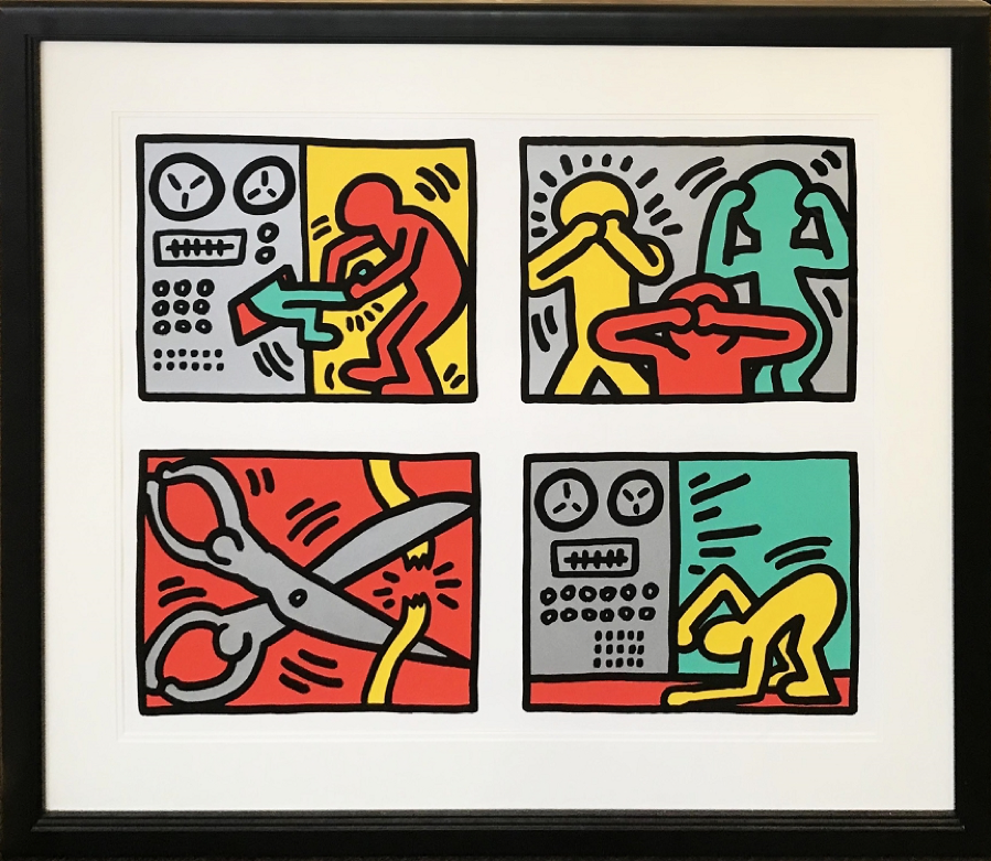 Keith Haring, Pop Shop III Quad
