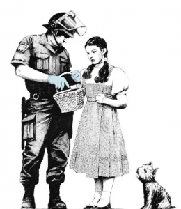 Banksy, Stop and Search, 2007