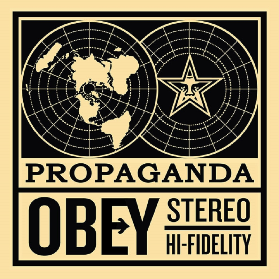 Shepard Fairey, 50 Shades of Black Box Set- Obey Stereo