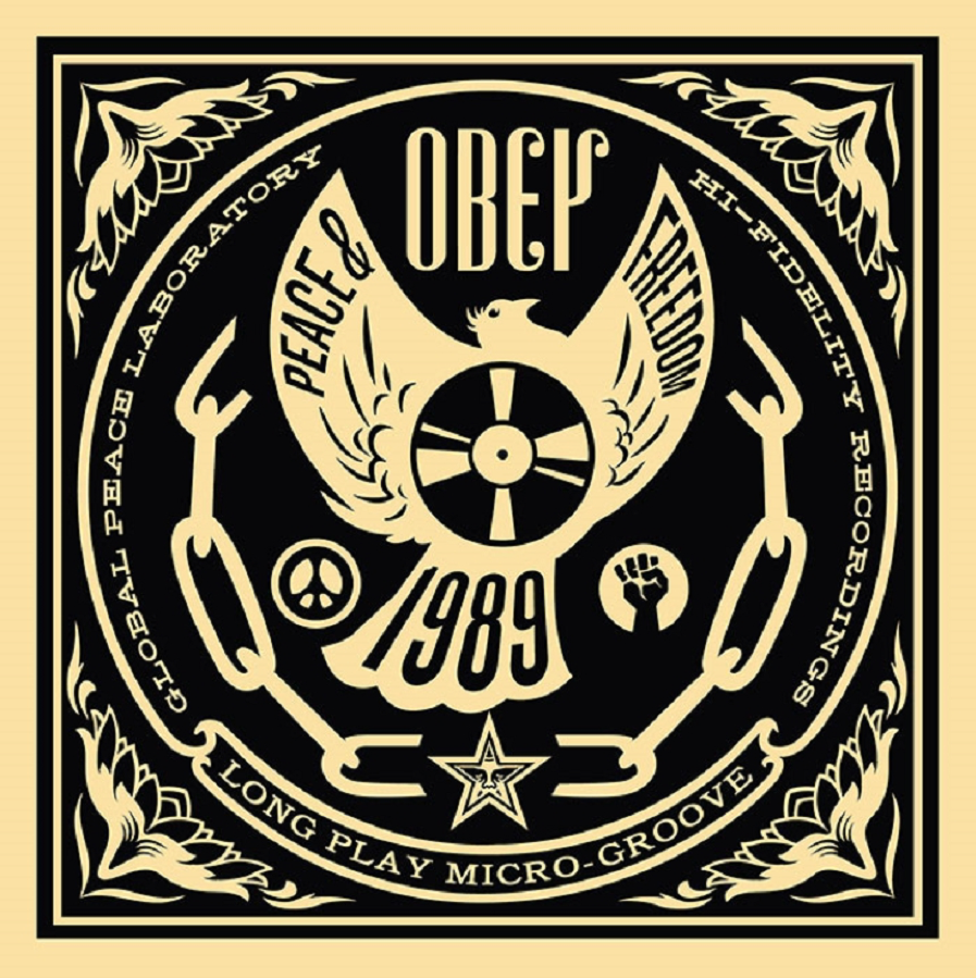 Shepard Fairey, 50 Shades of Black Box Set: Peace and Freedom, 2014