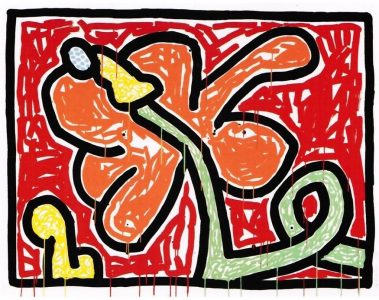 Keith Haring, Flowers V