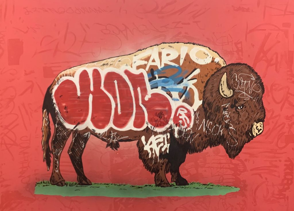 Whatisadam, WIA, Buffalo Graffiti, 2019