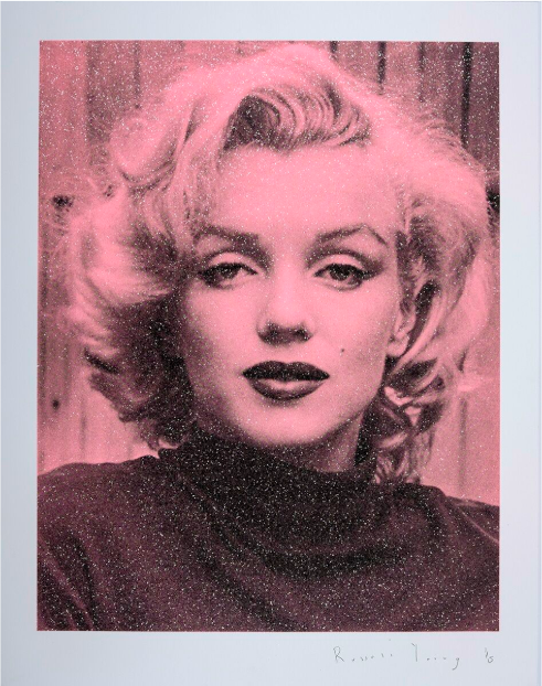 Russell Young, Marilyn Hollywood (Pink), 2019
